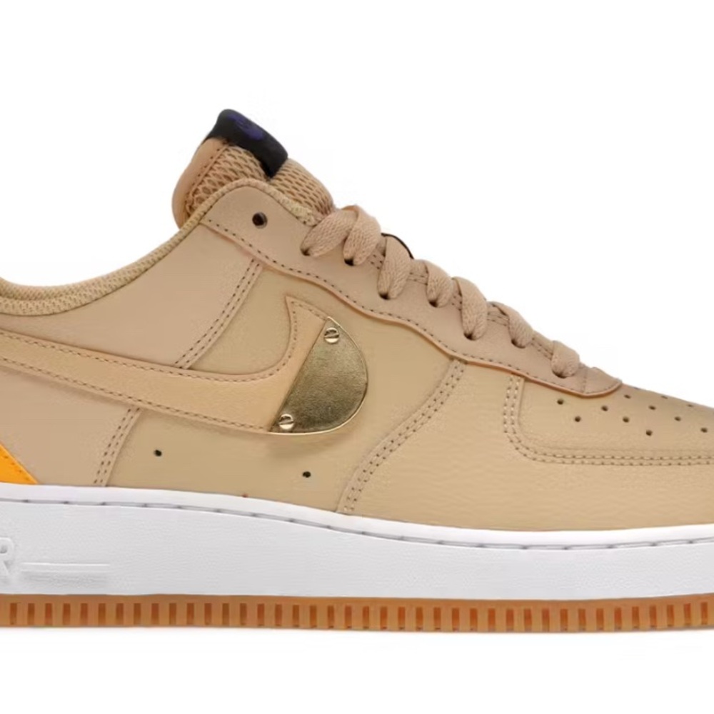 Nike Air Force 1 Low 07 LV8 Tan Yellow - NIB